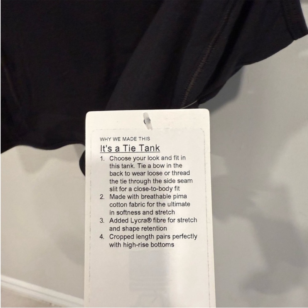 Lululemon Its A Tie Tank - Picture 6 of 7